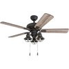 Prominence Home Piercy, 42 in. Ceiling Fan with Light, Bronze 50652-40